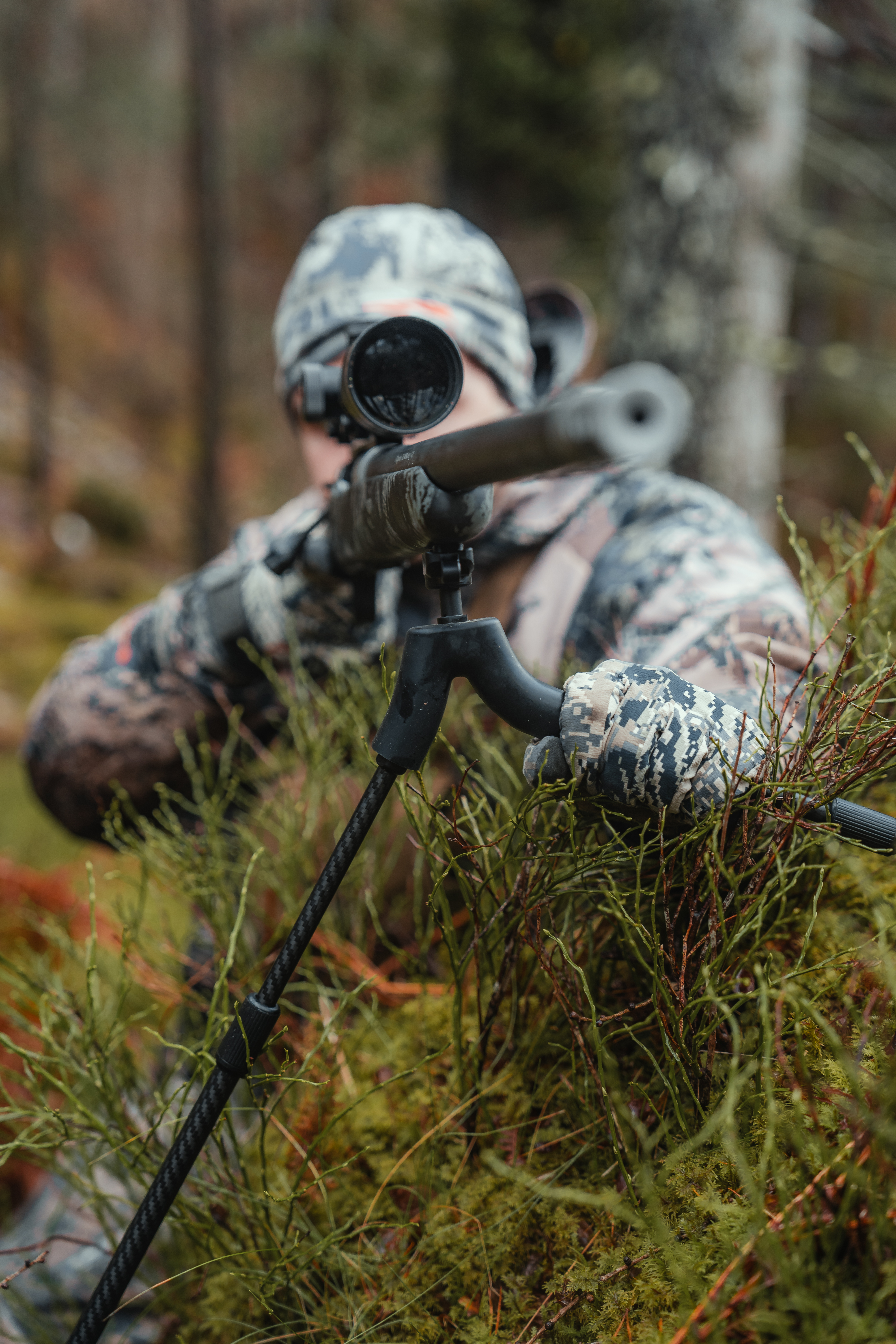 Spartan Zweibein Springbok Carbon Höhe : 49.5cm - 97.5cm