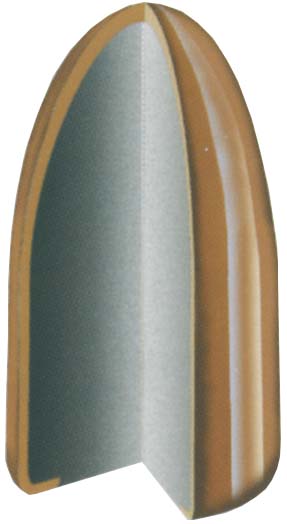 100 PARTIZAN .355 124gr VM Geschosse 8,0g B-033