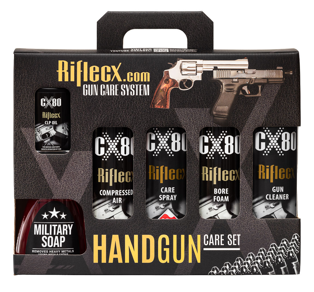 Riflecx Handgun Set Kurzwaffen-Reinigungsset