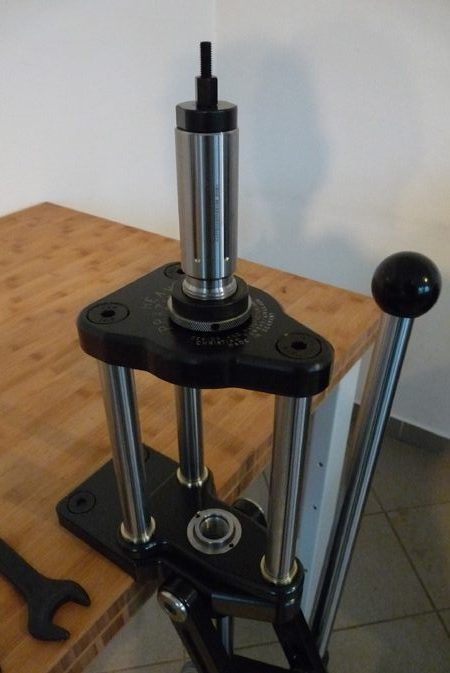 Präzipress 140mm Heavy 3-Säulen Presse 140mm Hub Kopfplattengewinde 1 1/2''-12