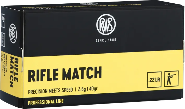 50 RWS .22lr Rifle Match
