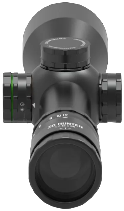 ZC OPTIC ZF 1,7-12x50 4A-I SFP schwarz, ccw 2. Bildebene