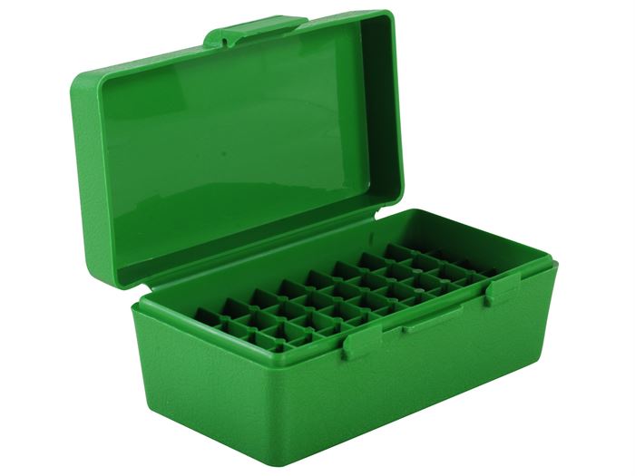 50er MTM PISTOLENBOX .357MAG GRÜN P50-38-10