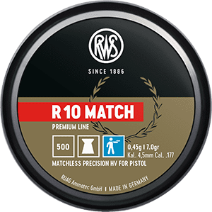 500 RWS MATCH R 10 4,5 HV Diabolos