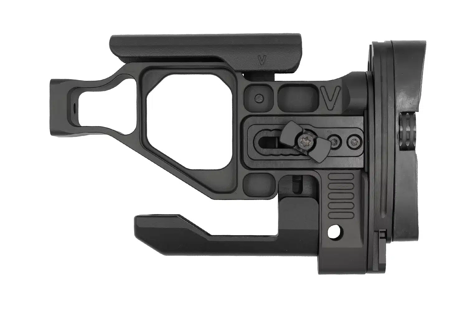 Vision - Standard Buttstock Grey Wangenstütze vertikal &