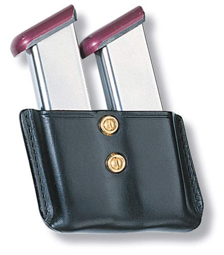 CHAMPS TWIN GLOCK 20/21 Magazintasche braun Mod. H&K 45 ACP