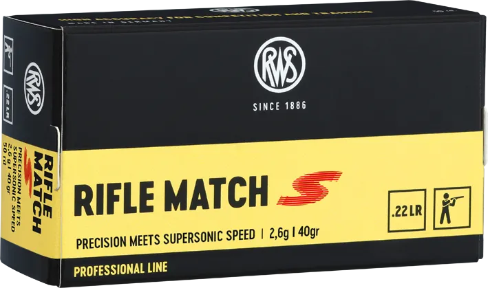50 RWS .22lr Rifle Match ''S''