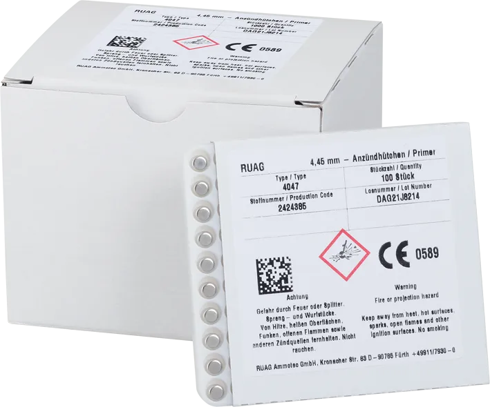 100 ZÜNDER RWS Small Pistol Ma Magnum