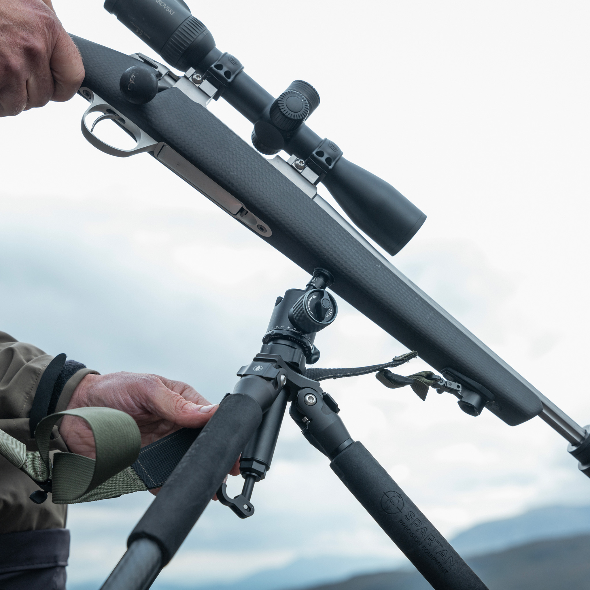 Spartan Davros Pro Head Gen 2. für Classic & Optic Adapter kompatibel mit UNC 3/8-16 oder