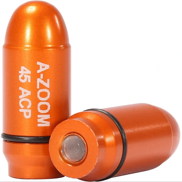A-Zoom .45 ACP 10 Stück Orange PUFFERPATRONEN Bulk Pack Puffer + Exerzierpatronen