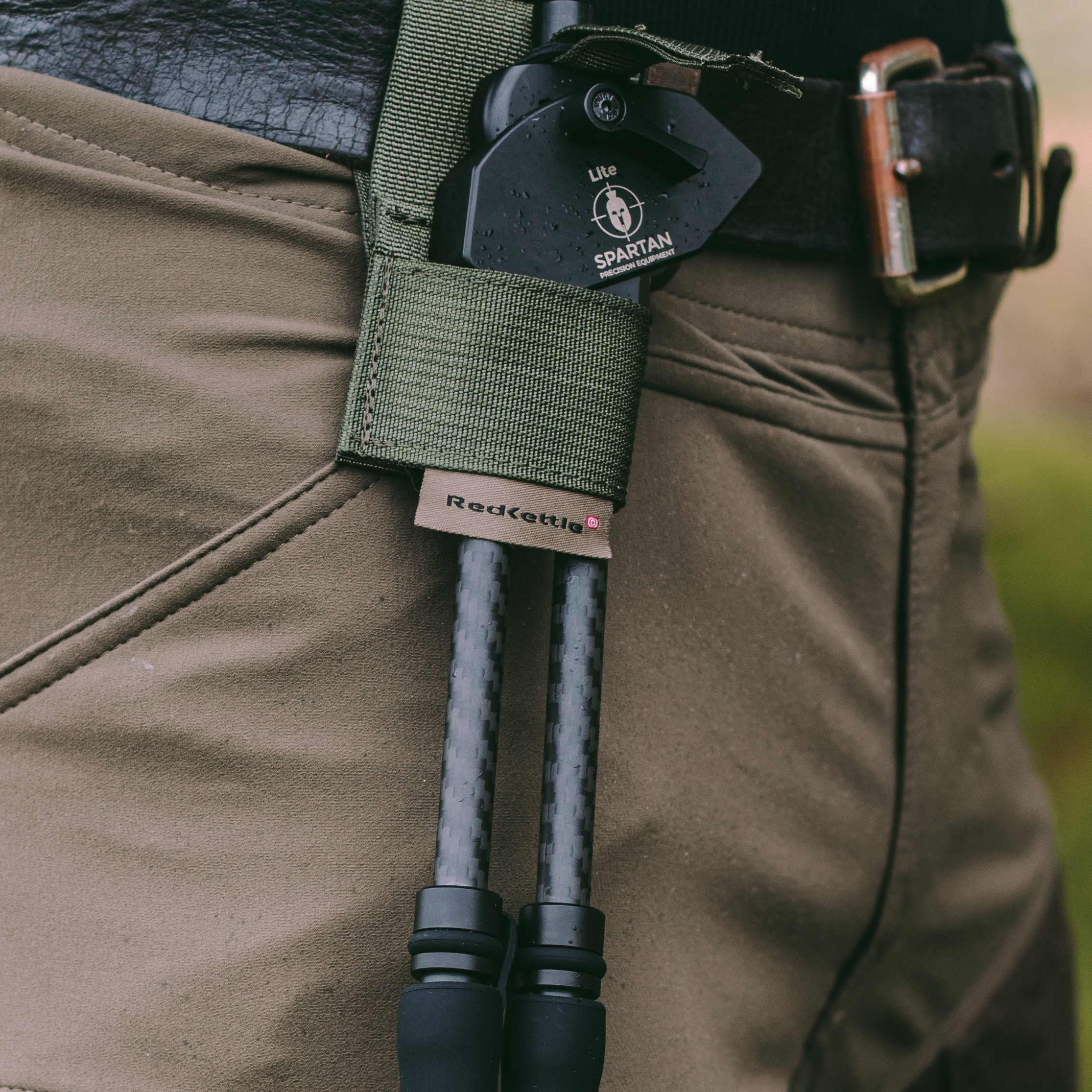 Spartan RedKettle Javelin Lite Holster - Grün Fürs Tragen am Gürtel