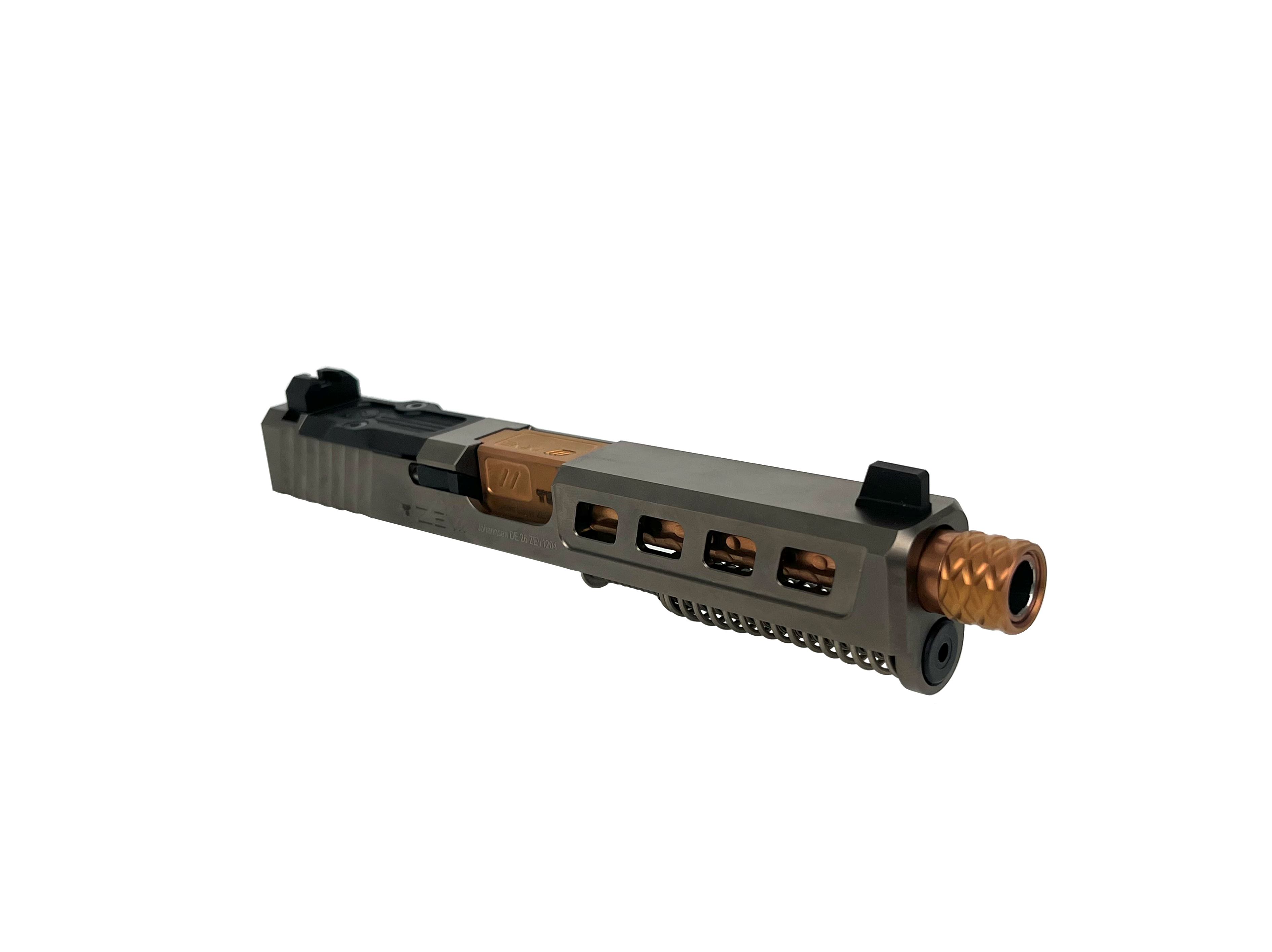 Wechselsystem ZEV Z17 G4 / G5 9mmLuger WS PrizeFigher grey/Bronze