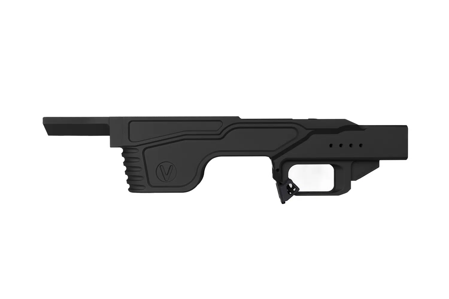 Vision- Chassis Rem 700 LA XM Mid Section - Grey - Rechts AR - 15 Griff kompatibel