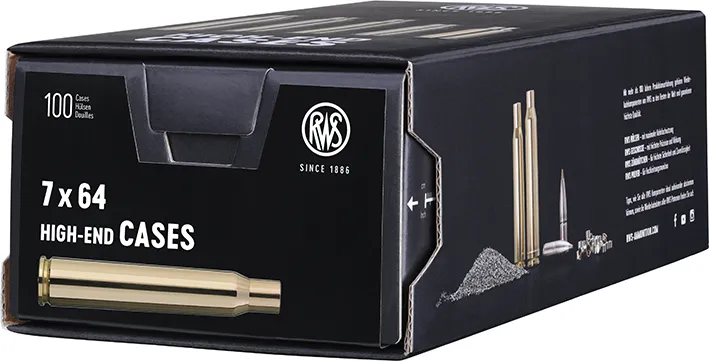 100 HÜLSEN RWS 7x64