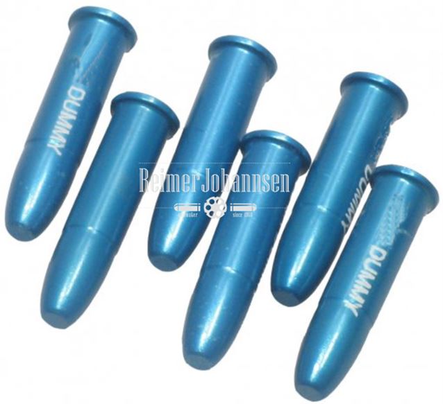 A-Zoom .17 HMR  6 Stück Pufferpatronen A-Zoom Puffer/Exerzierpatronen