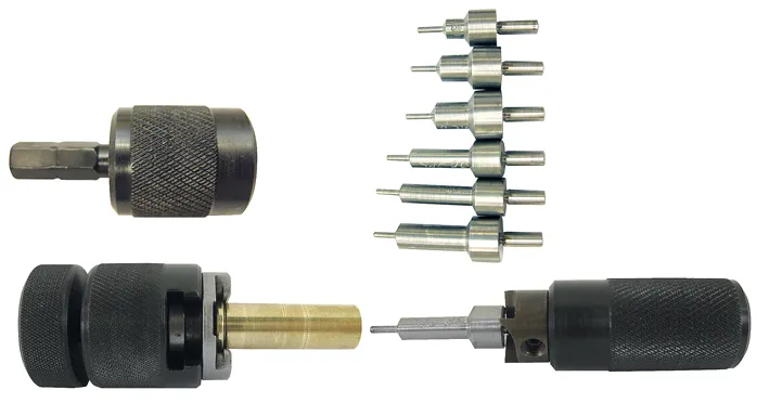 LYMAN E-ZEE TRIM KURZWAFFE SET 9mm, .40S&W, .38/357, .44, .45