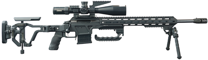 Chassis Lorica R Tikka T3 Schwarz Chassis Lorica R Fikka T3