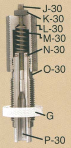 FORSTER N-30 RETAINER RING Federring für Die Chamber für BR und Ultra Setzmatrize