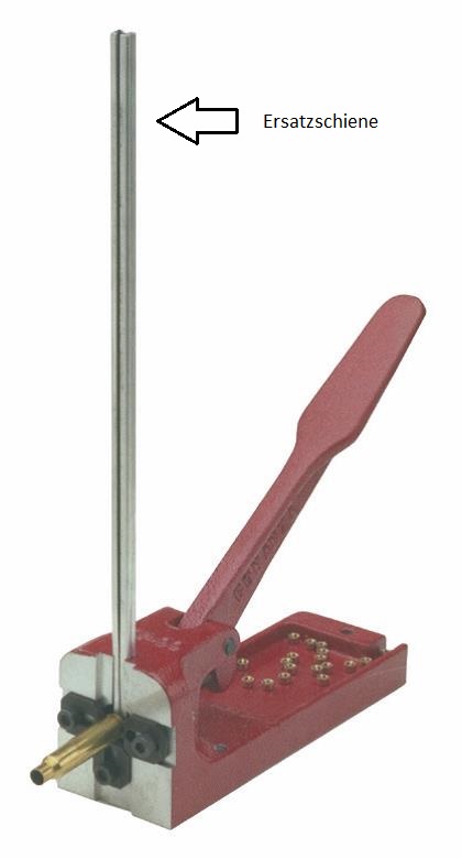 FORSTER ERSATZSCHIENE SMALL für Zündhütchen Setzgerät