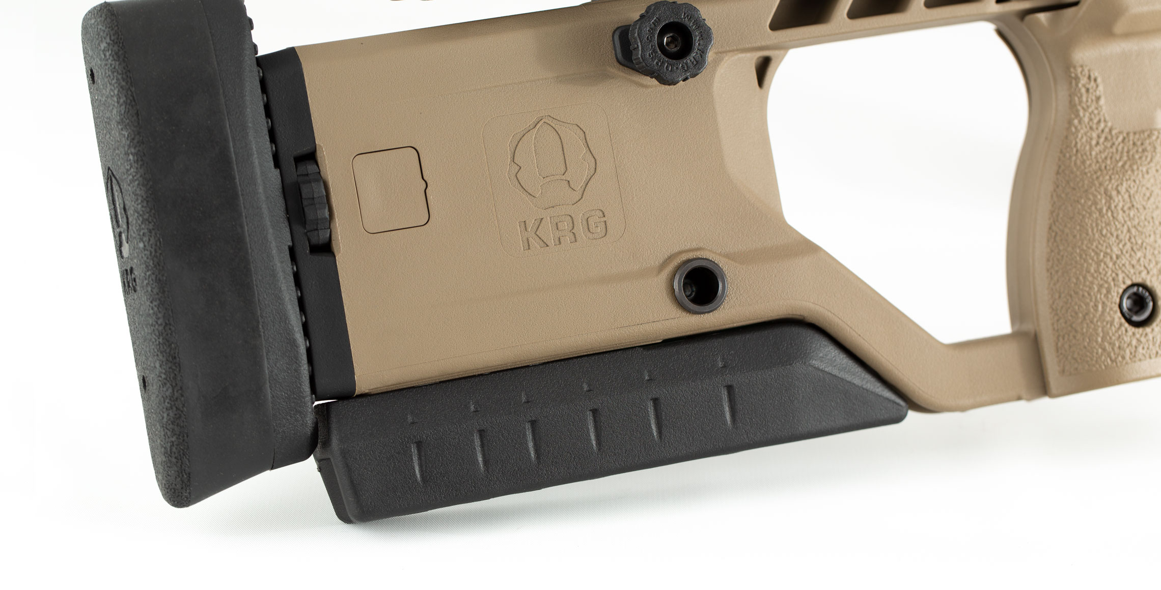 KRG Flat Bag Rider Polymer Black Flat Bag Rider