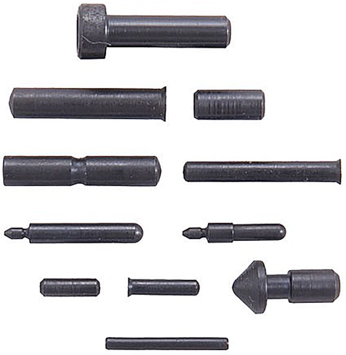 Cylinder&Slide Stifteset 1911 11 Stifte, sortiert, brüniert Ersatzteil # 48,210,3,24,23