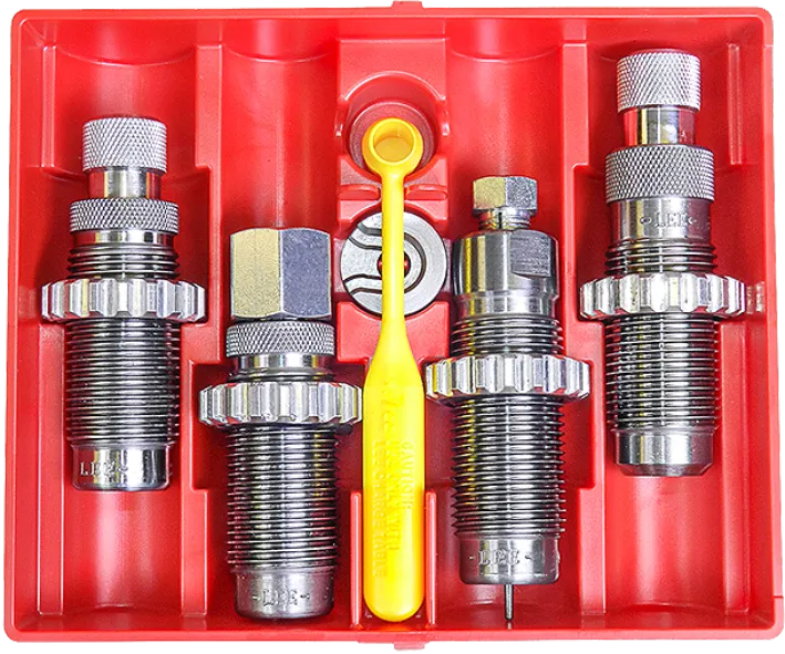 LEE PRECISION Pistol Hartmetall 4-teilige Matrizensätze 9MM LUGER Breech Lock Full-Length