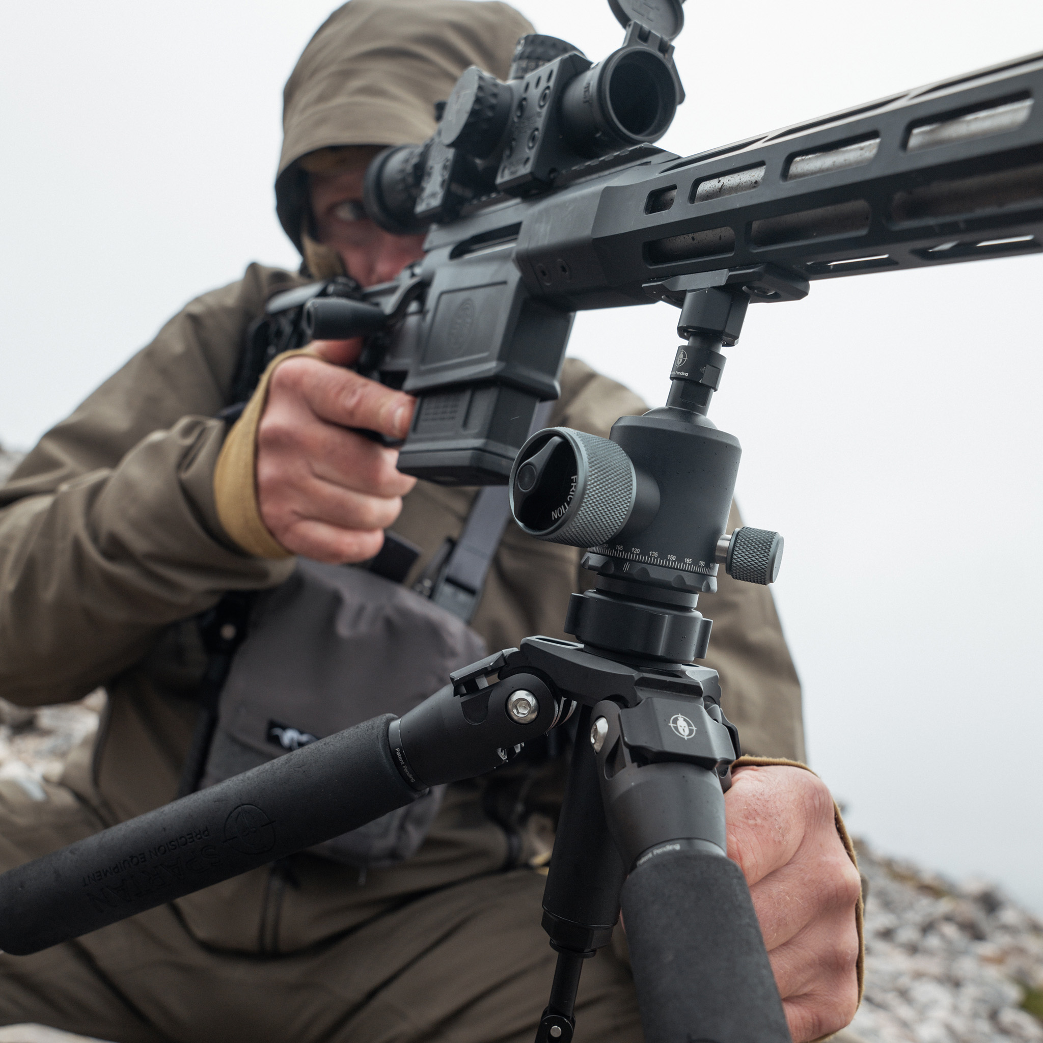 Spartan Davros Pro Head Gen 2. für Classic & Optic Adapter kompatibel mit UNC 3/8-16 oder