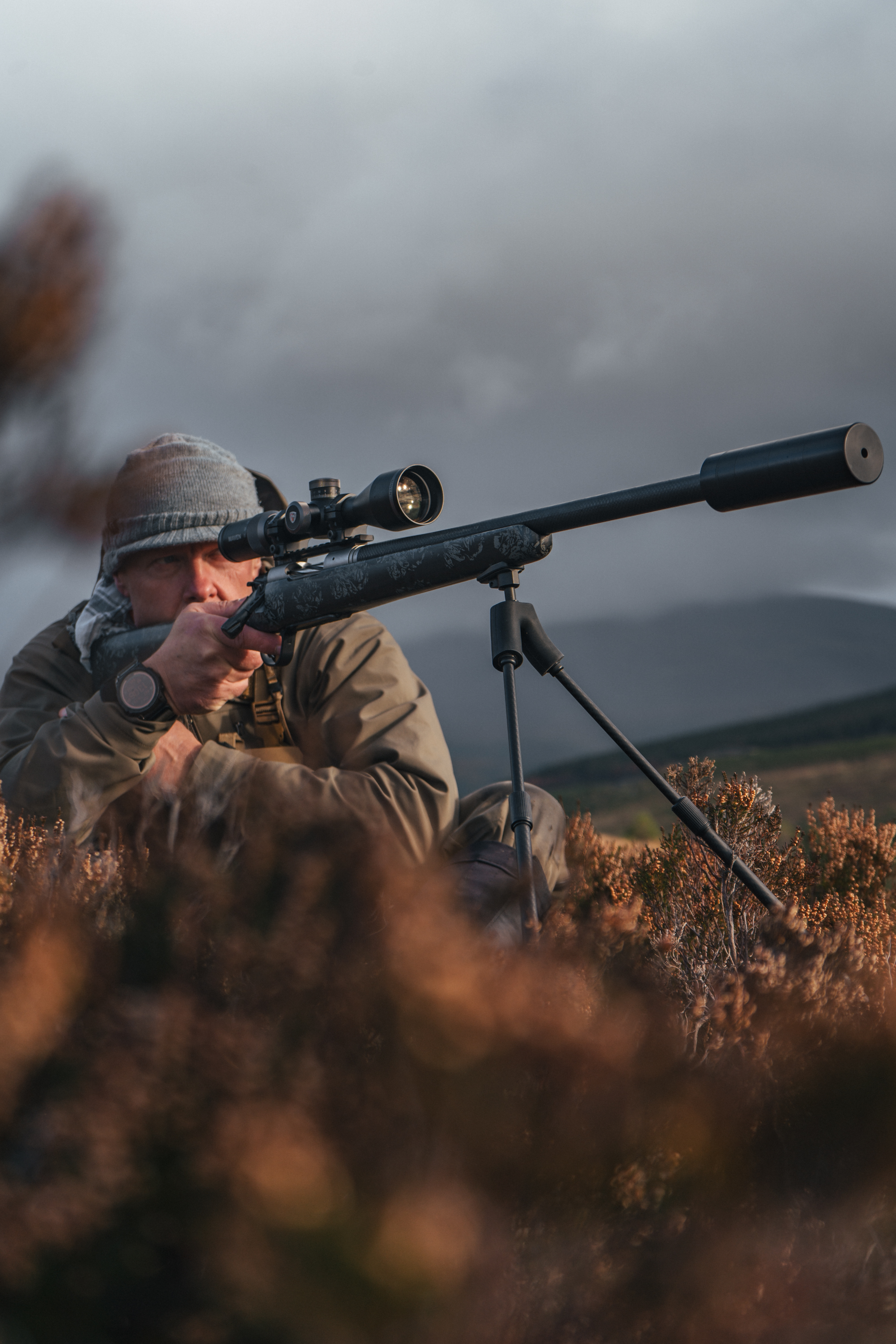 Spartan Zweibein Springbok Carbon Höhe : 49.5cm - 97.5cm