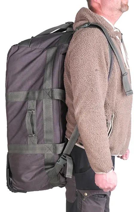 Ulfhednar Range Duffel Bag mit Rädern, Volumen 100l Maße 80x40x32cm