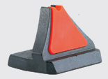 Inlayvisier BH10 16Prisma, rot eckig, Recknagel
