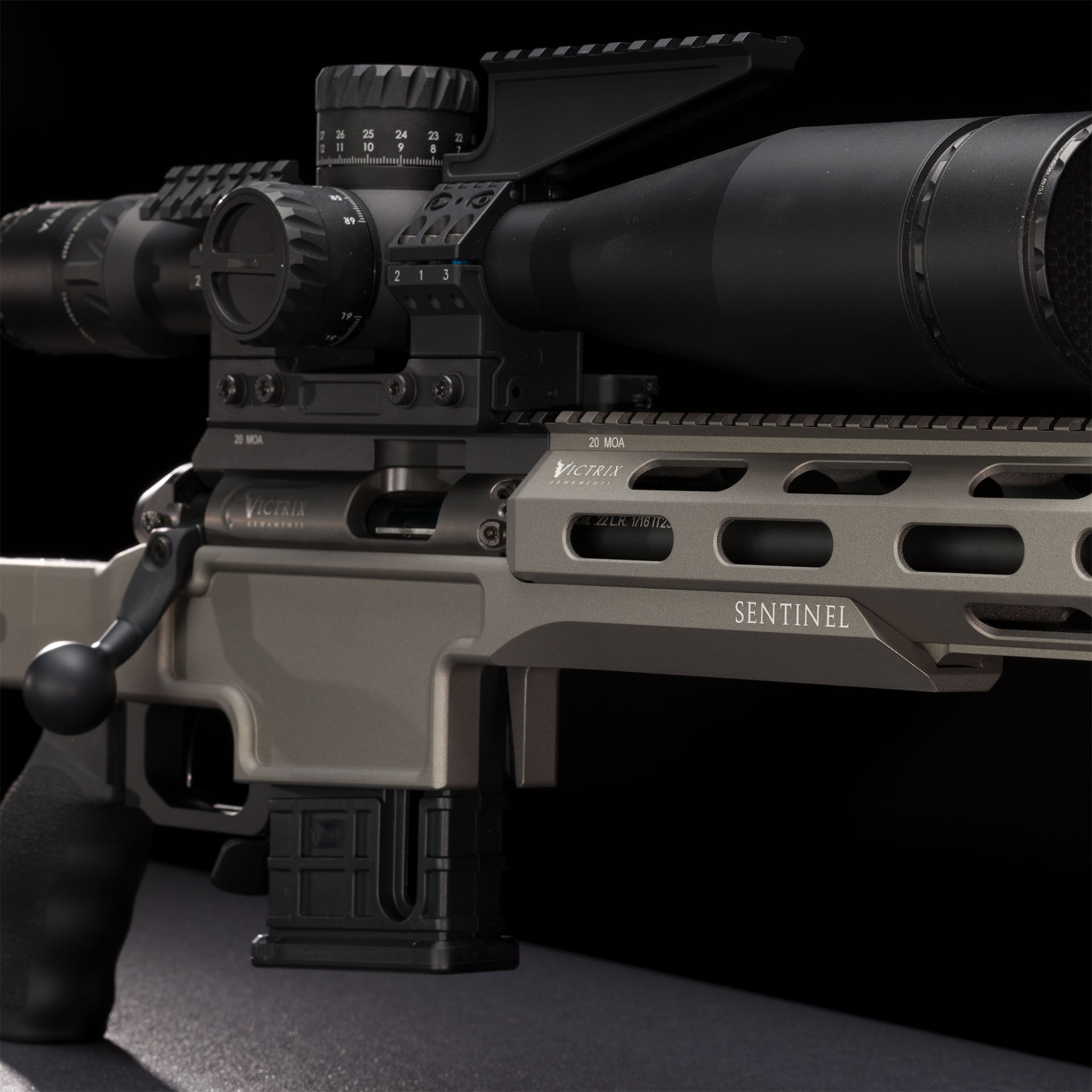 Rep.-Büchse Victrix Sentinel .22lr Lauflänge 22'', Drall 1:16''