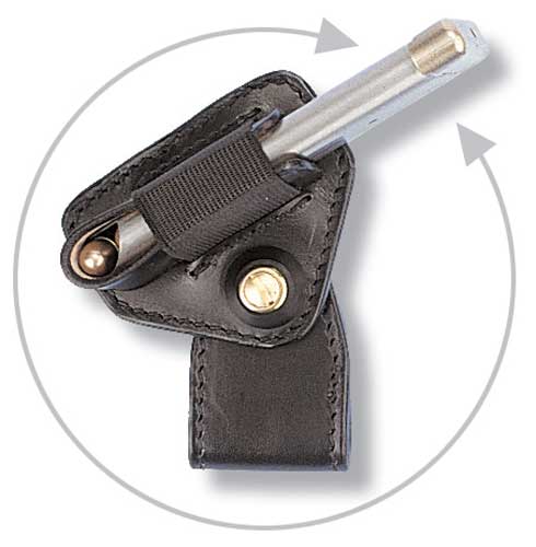 SPEED-BOX SINGLE 9MM PARA Magazintasche schwarz 45 ACP einreihig