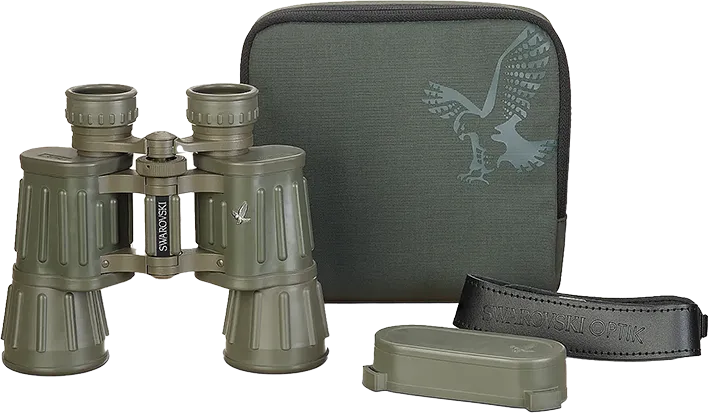 FERNGLAS HABICHT 7x42 WMGA Grün, Gummiarmierung