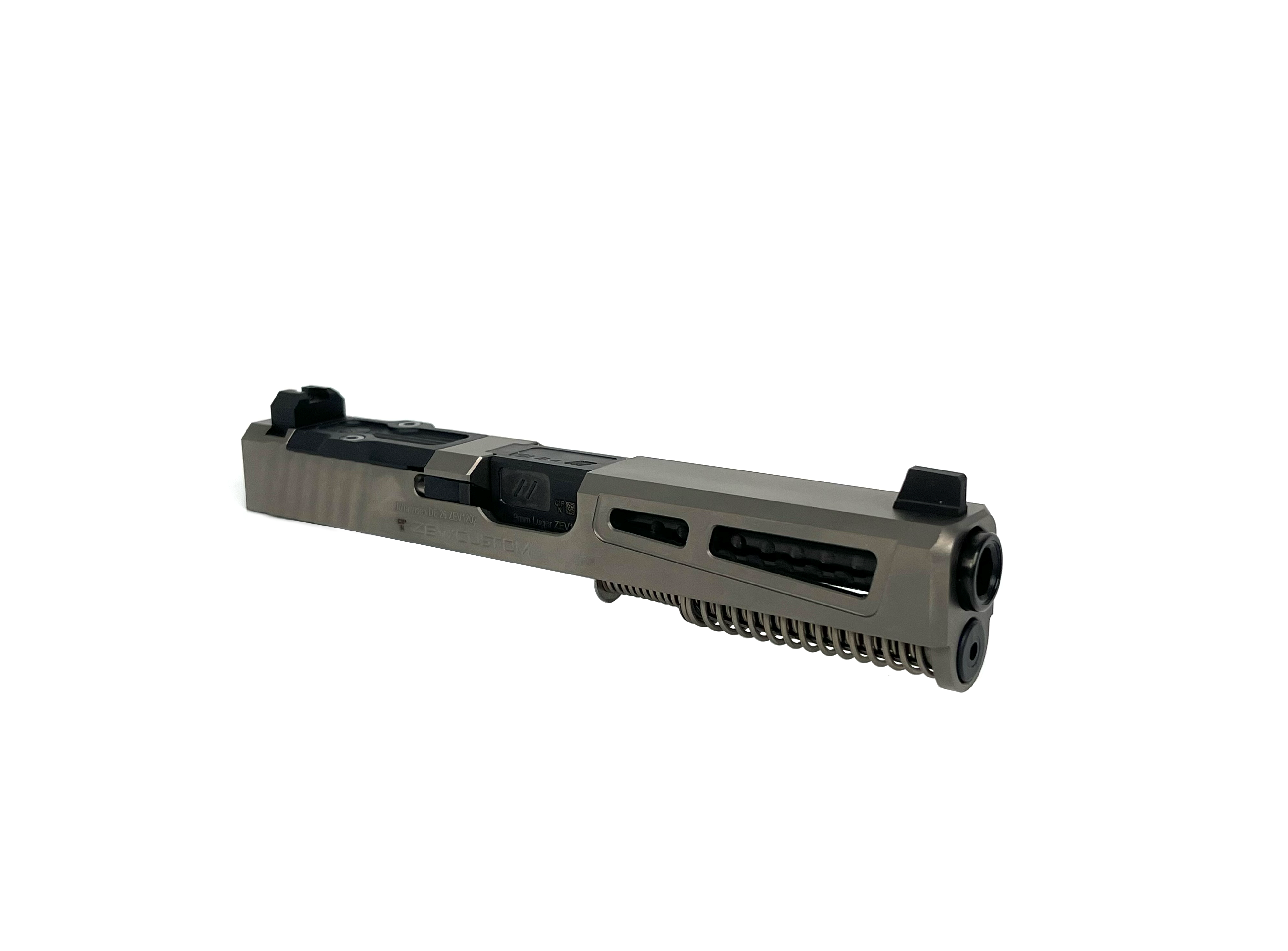 Wechselsystem ZEV Z17 G4 / G5 9mmLuger WS PrizeFigher grey/Black