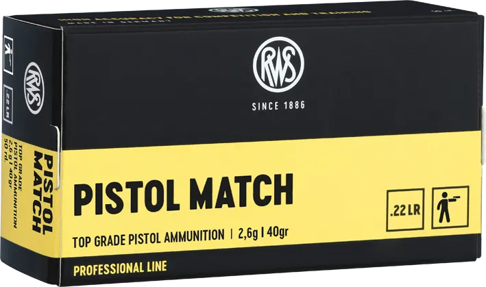 50 RWS .22lr Pistol Match