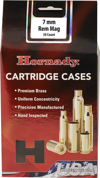 50 HORNADY HÜLSEN 7mm REM MAG