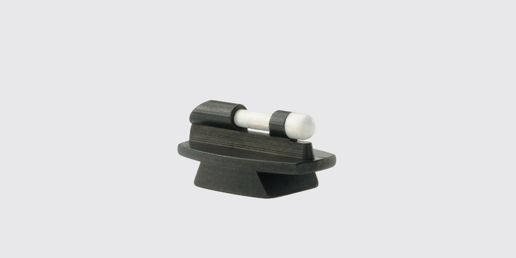 LEUCHTKORN BH9,5 2,5mm weiß Querprisma Recknagel
