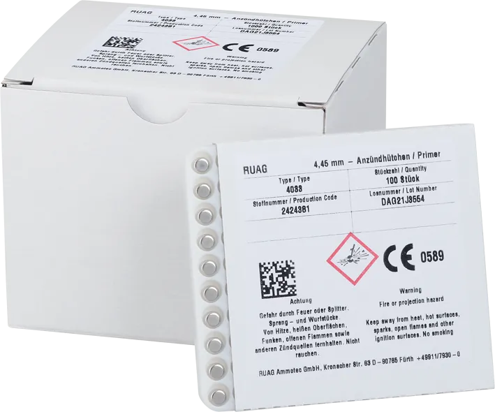 100 ZÜNDER RWS Small Rifle