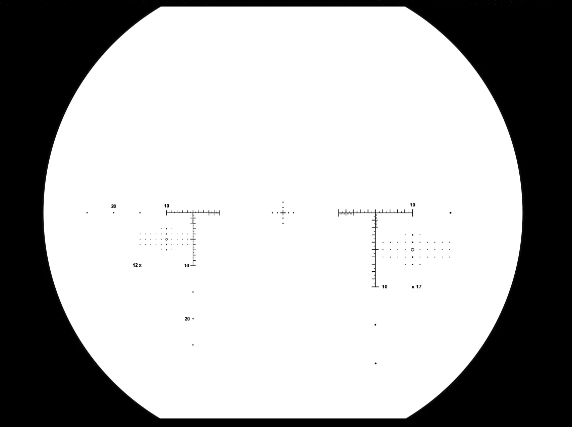 Vectronix RADICA X 8x42MSR-DMR Dual Manification Retical Für beide Vergrößerungen mit