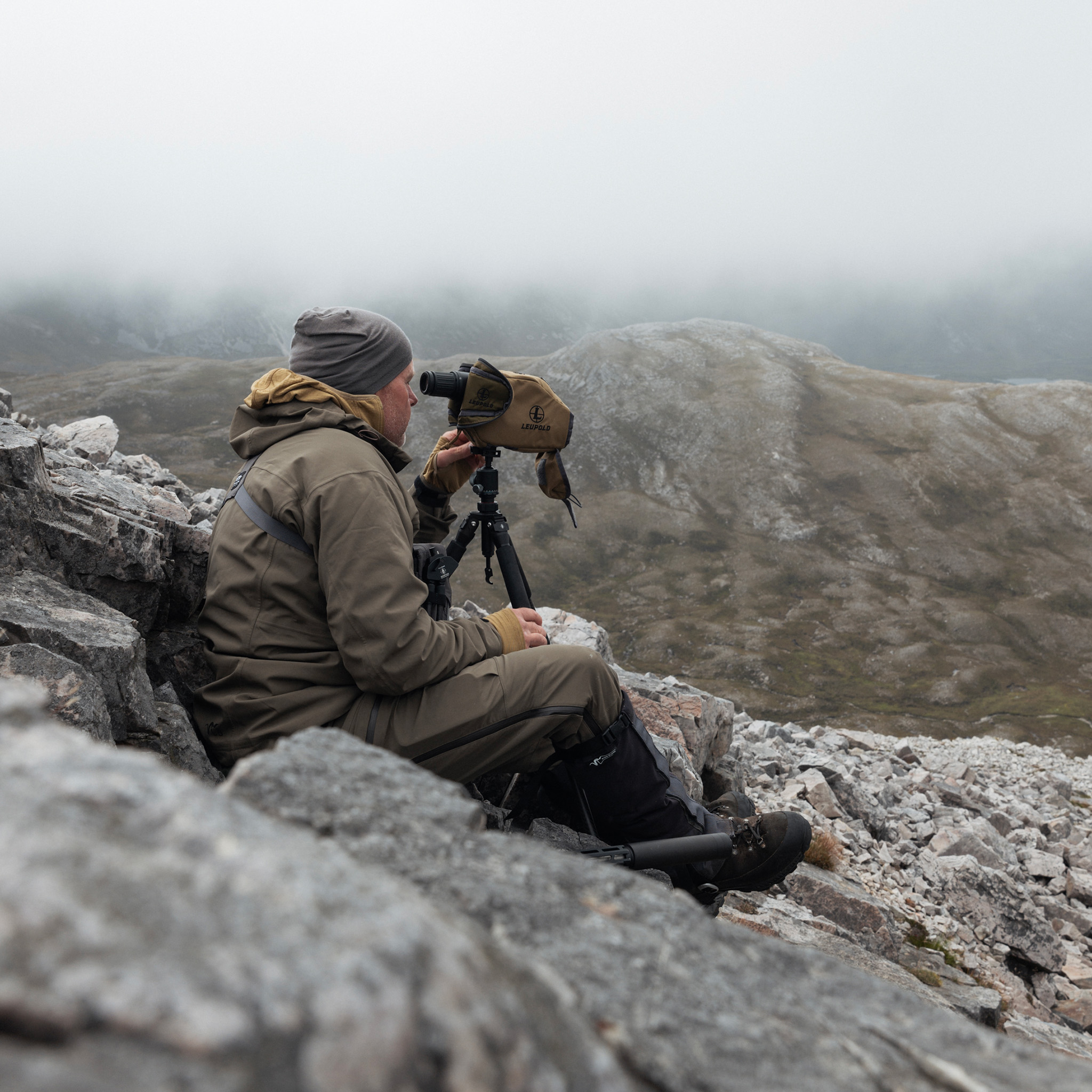 Spartan Ascent Woodland Gen 2 Dreibein - inkl. Davros Gen 2 Dreifach ausziehbar