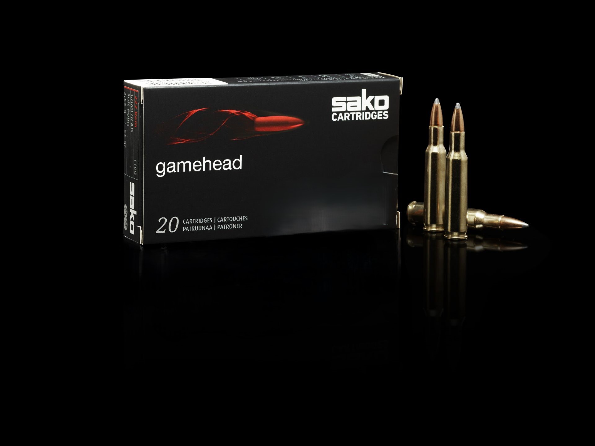 50 .223Rem Gamehead SP 3,56g 55grs