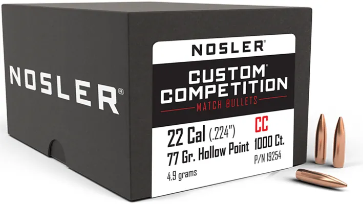 1.000 NOSLER J-4 .224-77 HPBT 1.000 NOSLER J-4 .224-77 HPBT