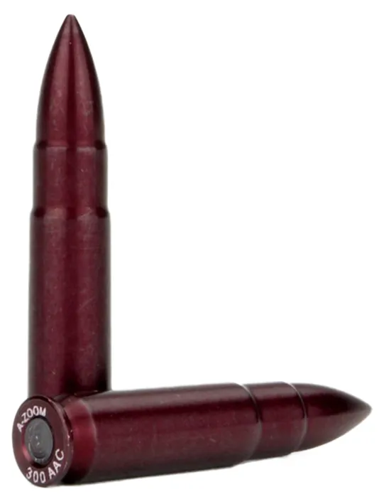 A-Zoom .300 AAC 2 Stück Pufferpatronen, Blackout Puffer + Exerzierpatronen