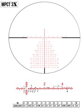 ZC OPTIC ZF 4-20X50 Abs.MPCT1X FDE, ccw, 10MIL Turm lock Verstellturm sperrbar