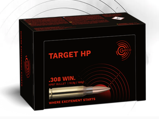 50 .308 WIN GECO TARGET HP 10,9g 168gr