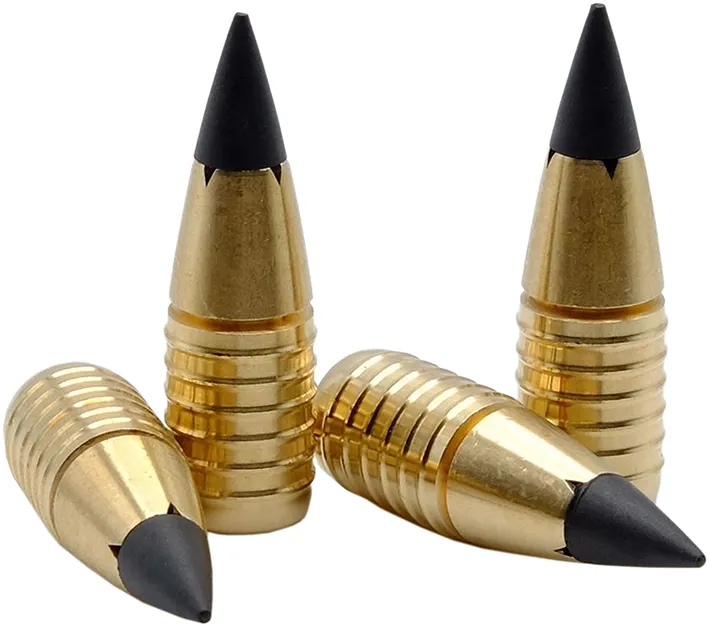 100 GM .366 10,0 g SPLINTER T Messingjagdgesch. 9,3mm TIPPED