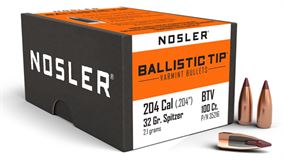 100 BALLISTIC TIP .204 32Grs Varmint