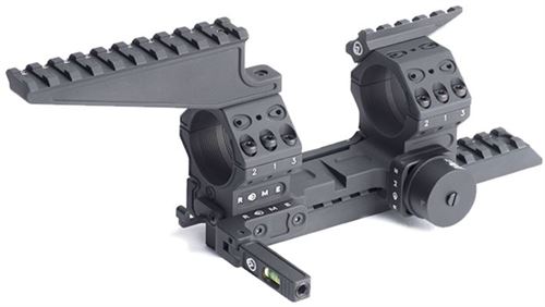 ROME Blockmontage M3 30mm Bauhöhe 40mm, 0 MOA mit Hebel ohne Vorneigung