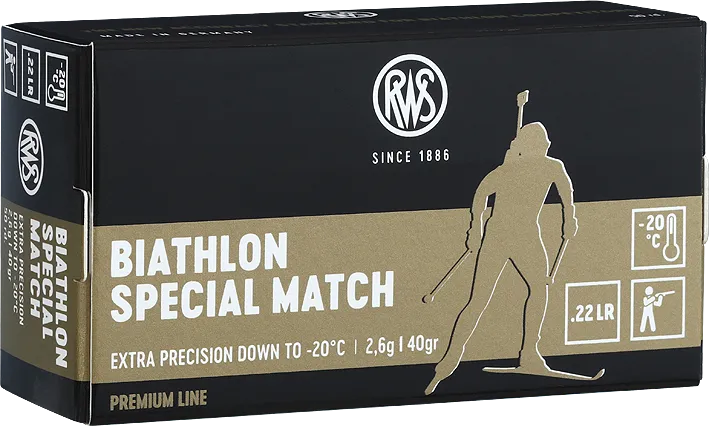 50 RWS .22lfb Biathlon Special Match 2,6 gramm